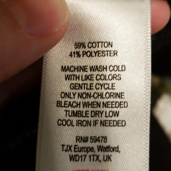 Tahari Heathered Black & Gray Sweater Small - Picture 6 of 6